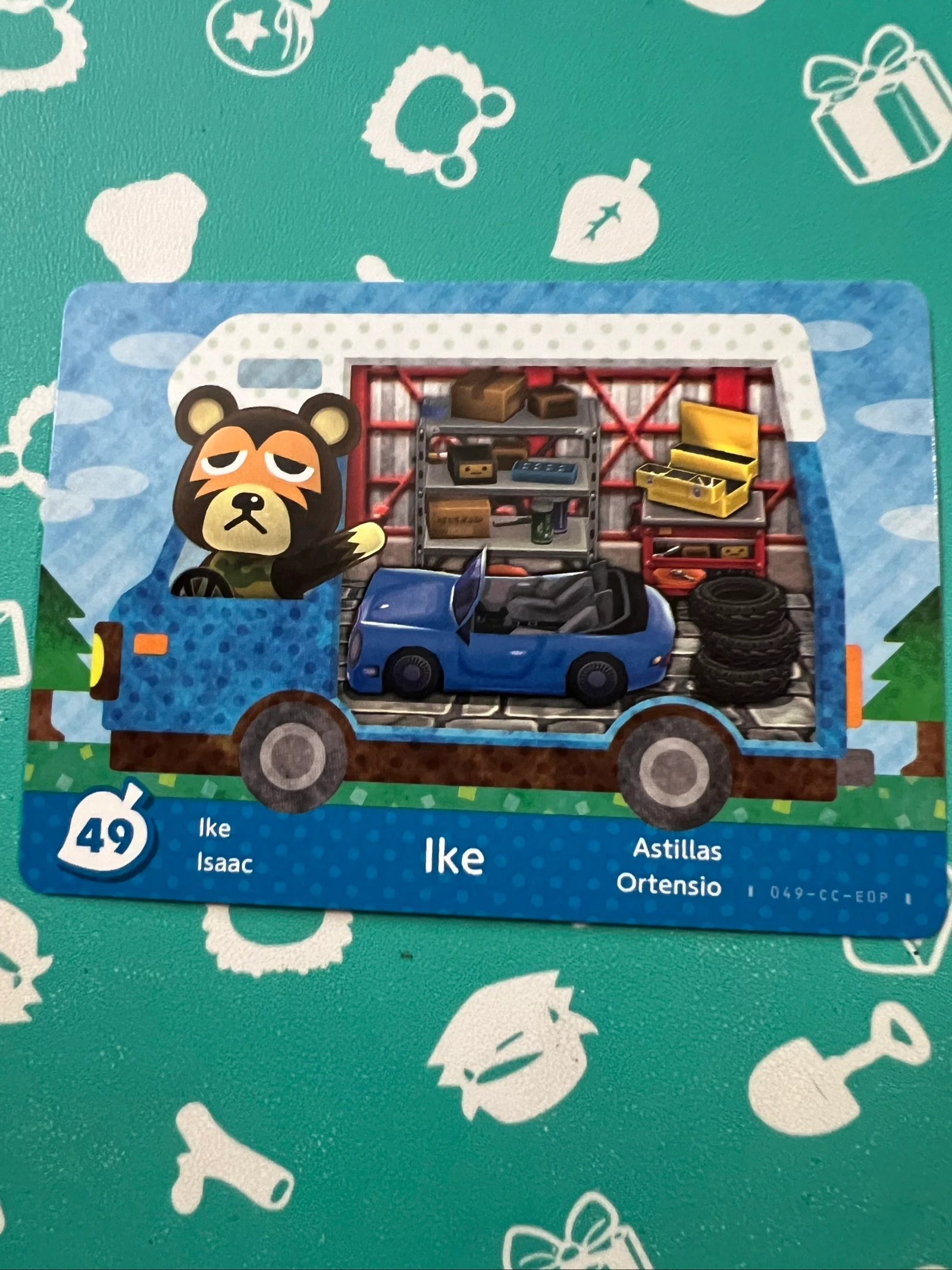 Carte amiibo de Isaac